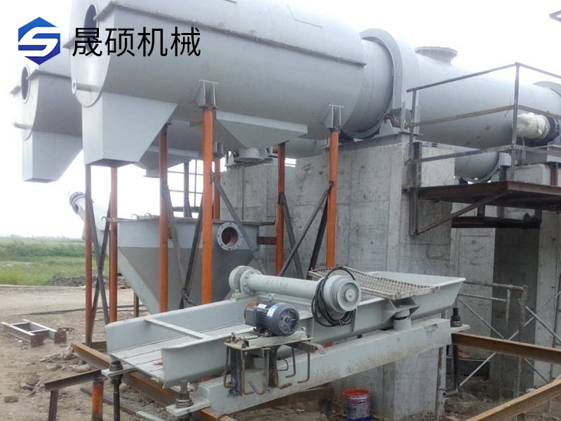 齊齊哈爾水處理石灰消化現場